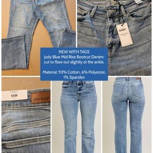 Judy Blue Women's Bootcut Jeans - Light Denim